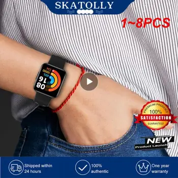 1-8 шт. Силиконовый ремешок для Watch 2 Lite Ремешок Смарт-часы Сменный браслет для Mi Watch Lite Global
