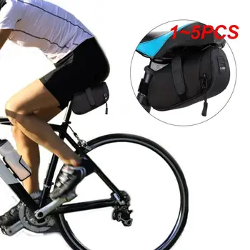 1 ~ 5ШТ Седельная сумка Водонепроницаемая Задняя сумка для велосипедного сиденья, Складная Задняя сумка для хранения подседельного штыря, рюкзак Pannier Ciclismo