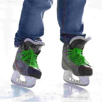 1 Пара Длинных Хоккейных Шнурков Для Защиты От Замерзания Коньков Шнурки Для Коньков Ремешки Для обуви Аксессуары Для Хоккейной Обуви