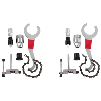 10 Комплектов инструментов для ремонта велосипедов Резак для цепи горного велосипеда/съемник цепи/кронштейн для снятия/устройство для снятия свободного хода