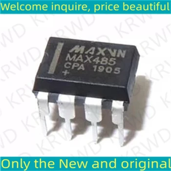 10ШТ MAX485 Новый и оригинальный чип IC MAX485CPA + DIP-8 Маломощный чип приемопередатчика связи