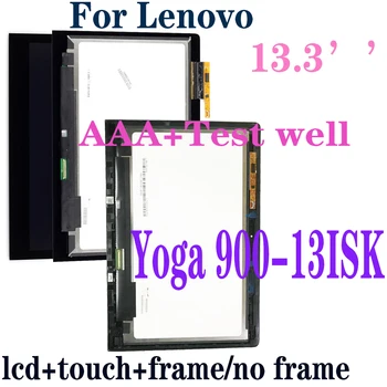 13,3-дюймовый ЖК-дисплей Yoga 900 для Lenovo Yoga 900 13ISK 80MK 900-13ISK2 80UE LTN133YL05 ЖК-дисплей с IPS Сенсорным Экраном, Дигитайзер + Рамка