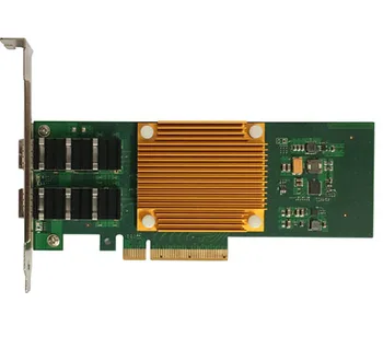 2-портовый адаптер SFP28 Ethernet 25GbE Сетевой адаптер XXV710-DA2 Ethernet NIC Оптическая сетевая карта