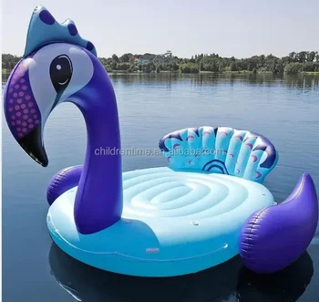 2018 хит продаж, гигантский единорог / фламинго / павлин, поплавок для плавания в воде на открытом воздухе для 6 персон
