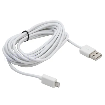2021 Новый Длинный 3-метровый кабель питания Micro USB Charge для контроллеров PS4