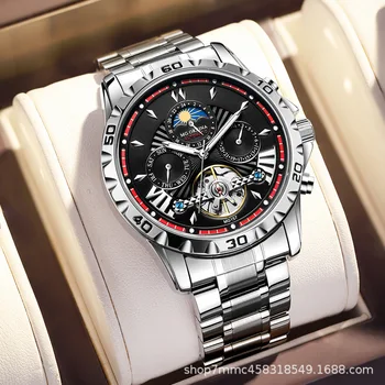2023 НОВЫЕ мужские часы Лучший бренд Класса Люкс Модные Деловые Автоматические Часы Мужские Водонепроницаемые Механические часы Montre Homme