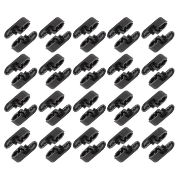 25 Шт Соединительная Бусина Черные Шторы Римские Жалюзи Pom Пластиковые Аксессуары для роликовых штор
