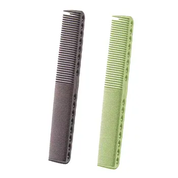 2х расческа для мелирования волос, расчески для стрижки волос, гладкая ручка, 9 см