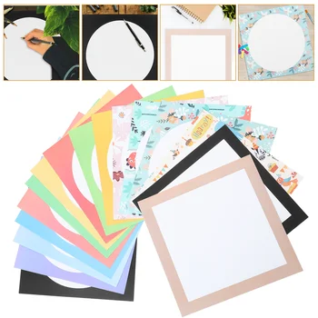 32 Листа бумаги для рисования Декоративные заготовки для картона Заготовки для рисования Плотный картон