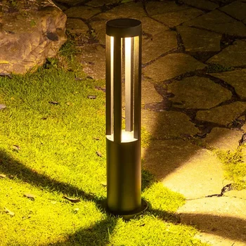 40/60 см Водонепроницаемый наземный ландшафтный светильник для дорожки, наружные алюминиевые садовые тумбы, светильник со вставным колом
