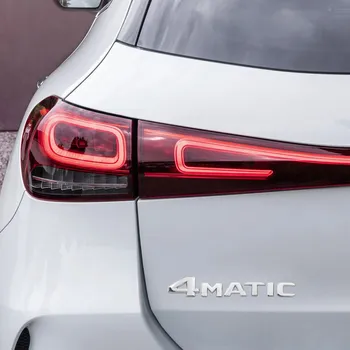 4MATIC Серебристый автомобильный значок на двери багажника, крыло, бампер, наклейка, эмблема, Клейкая лента, Замена наклейки для Mercedes-Benz