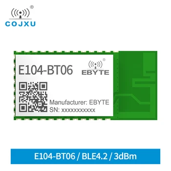 4ШТ E104-BT06 BLE4.2 Беспроводной модуль Bluetooth 2400-2483.5 МГц 3dBm 80 м Диапазон 3,3 В UART GPIO BLE Модуль