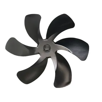 6-лопастный вентилятор для тепловой печи, каминный вентилятор, дровяная горелка, Экологичный вентилятор, Бесшумный каминный тепловентилятор, эффективное распределение тепла