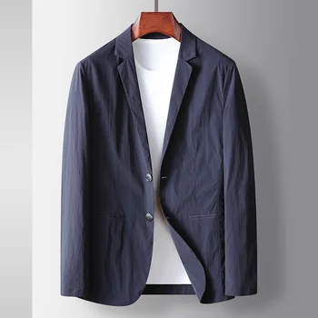 6029-Свободный повседневный костюм, мужской модный красивый пиджак на весну и осень