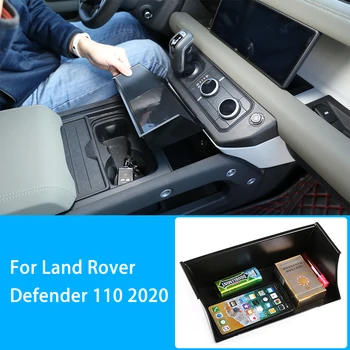 ABS Универсальная центральная консоль автомобиля, центральный ящик для хранения, контейнерный лоток для Land Rover Defender 110 2020-21, аксессуары для интерьера