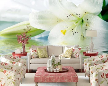 Beibehang Пользовательские обои фотообои модный цветочный фон телевизора настенная роспись спальни украшение дома фоновая стена 3D обои
