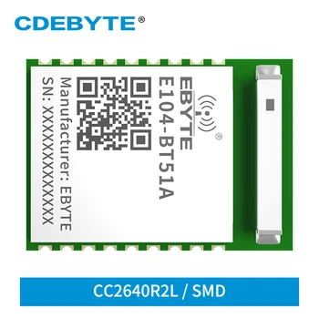 CC2640R2L BLE 5.0 Последовательный модуль Bluetooth Slave Модуль E104-BT51A 2,4 ГГц 50 м Беспроводная Передача данных на большие расстояния DIY Модуль