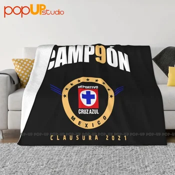 Cruz Azul Campeon Championship 2021 Одеяло Лоскутное одеяло Four Seasons Декоративный диван