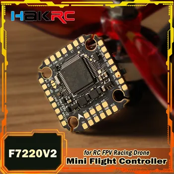 HAKRC Mini FC Контроллер Полета F7220 V2 Плата Барометра OSD 5V 10V BEC Двойной Гироскоп для RC FPV Гоночного Дрона Mark4 APEX Quadcopter