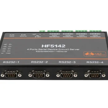 Hf5142b Rs232, Rs485, 4 Порта Rj45 Rs232/485/422 Без последовательного подключения к Ethernet Rtos Hf5142b