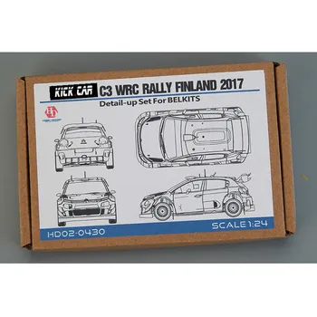 Hobby Design HD02-0430 1/24 C3 Wrc Rally Finland 2017 Комплект деталей Для Модификации Металлической модели Автомобиля Для Belkits