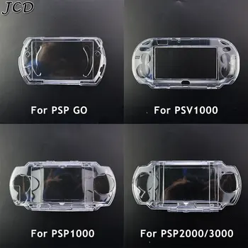 JCD Прозрачный кристальный защитный чехол Жесткий чехол для PS Vita PSV 1000 2000 PSP Go Прозрачный защитный чехол для PSP1000 2000 300