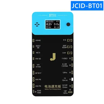 JCID JC BT01 Плата Быстрой Зарядки Аккумулятора Для iPhone 6 7 8x11 12 13Pro Max Инструмент Для Быстрого Обнаружения Состояния Батареи И Активации