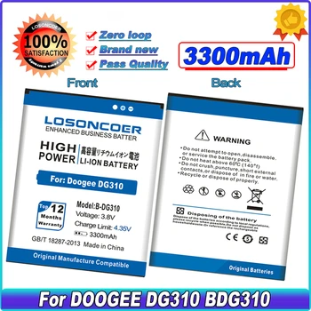 LOSONCOER 3300 мАч B-DG310 Аккумулятор Для Doogee DG310 аккумулятор MTK6582