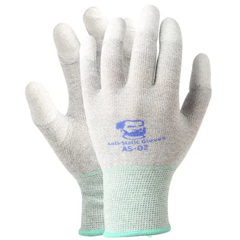 MECHANIC AS02 Специальные перчатки для инженеров по ремонту мобильных телефонов, нескользящие антистатические защитные перчатки из углеродного волокна, размер L, M