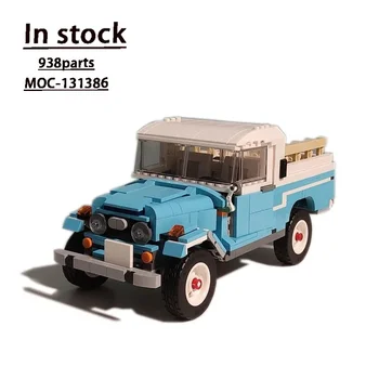 MOC-131386 Мини-грузовик в сборе, соединяющий строительный блок, модель 938, строительный блок, детали для сборки, игрушка в подарок на день рождения ребенка