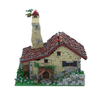 MOC Creative Zeldaed Guardian Link Home House Master Sword, Стабильные строительные блоки, Архитектурные игрушки для детей, подарки