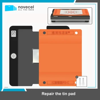Novecel Отремонтирует жестяную накладку с магнитным позиционированием, дизайн наклона, инструмент для ремонта телефона для следующего чипа толщиной 0,9 мм