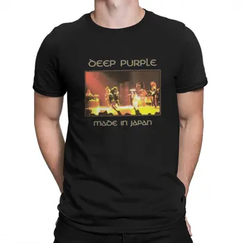 Perform at Purple Japan Мужские Футболки Deep Purple Потрясающая футболка С Круглым вырезом И Коротким рукавом, Уникальные Топы