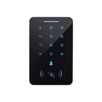 АБС-пластик, автономный однодверный контроллер доступа, клавиатура с паролем, 1000 пользователей, опция ID / IC Типа