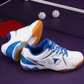 Аутентичные туфли для настольного тенниса TIBHAR 02018 в оригинальной коробке, мужские и женские спортивные кроссовки в классическом стиле, обувь для пинг-понга
