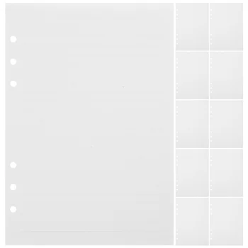 Блокнот на 80 листов Сменные заправки для блокнота с отрывными листами Бумажный планировщик Сменная папка (A5)