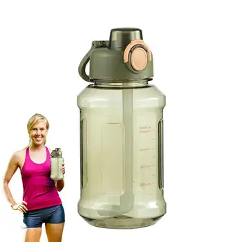 Бутылка для воды с весами объемом 850/1200 мл, уличные весы с соломинкой, Герметичная бутылка для питья для занятий фитнесом, активного отдыха в тренажерном зале