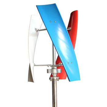 Вертикальная ось 1000 Вт 3 кВт 5 кВт Ветряная Турбина, Генерирующая Энергию Ветра, Домашняя Ветроэнергетическая система