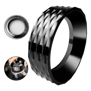 Воронка/ кольцо для дозирования эспрессо 51 мм, замена кольца для дозирования кофе из алюминиевого сплава для инструмента для бариста с портафильтром 51 мм