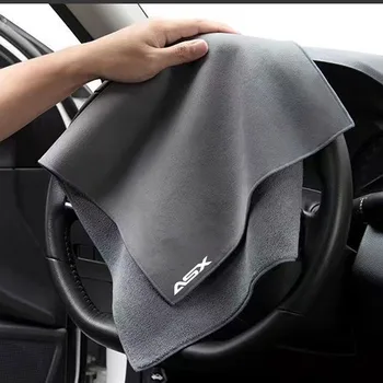 Высококачественное полотенце из микрофибры для автомойки, Салфетка для сушки автомобиля, очень Мягкое полотенце из микрофибры для мытья автомобиля Mitsubishi ASX, аксессуары для автомобилей