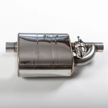 Высококачественный глушитель SS304 с пневматическим клапаном с автоматическим вырезом и дистанционным управлением