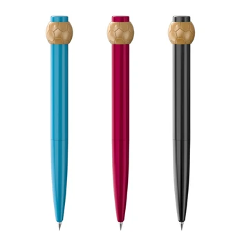 Гладкие нейтральные ручки Креативно-золотые шариковые ручки для снятия стресса 0,5 мм