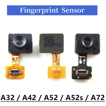 Датчик отпечатков пальцев Кнопка Home Гибкий Кабель Лента Для Samsung A32 A42 A52 A52s A72 4G 5G Note10 Lite Запчасти Для Ремонта Сенсорного Датчика
