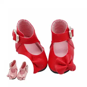 Декоративная 1 пара, удобная в использовании, очаровательная кукольная обувь, красочные кукольные туфли для девочек, милые для детей