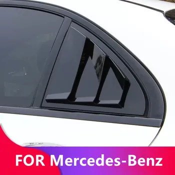 Детали для преобразования окон задней двери автомобиля, жалюзи, декоративные наклейки на треугольные окна для Mercedes-Benz серии CLA 2013-2019 W117