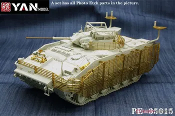 Детали модели Yan PE-35015 1/35 с фототравлением для британского FV510 Warrior Tes (H) Aifv (версия простой сборки) (для Meng SS-017)