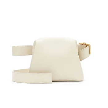 Дизайнерская сумка Брендовая Модная женская сумка через плечо из коровьей спилковой кожи, однотонные бродяги, широкий ремень, женская сумка через плечо.