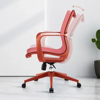 Дизайнерские офисные стулья с поворотными колесиками, салон с высокой спинкой, Эргономичный Офисный стул, Компьютерный Cadeiras De Escritorio, Роскошная мебель