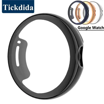 Для Google Pixel Watch 2 Силиконовый чехол Защитный чехол Мягкий Чехол Google Watch 2 Case