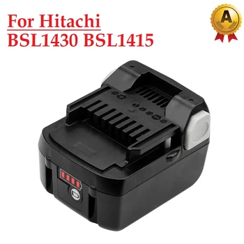 Для Hitachi 14,4 В Литий-ионный аккумулятор для электроинструмента BSL1415 BSL1430 CJ14DSL BSL1440 330067 330068 330139 330557 Аккумуляторы для инструментов емкостью 5.0 Ач